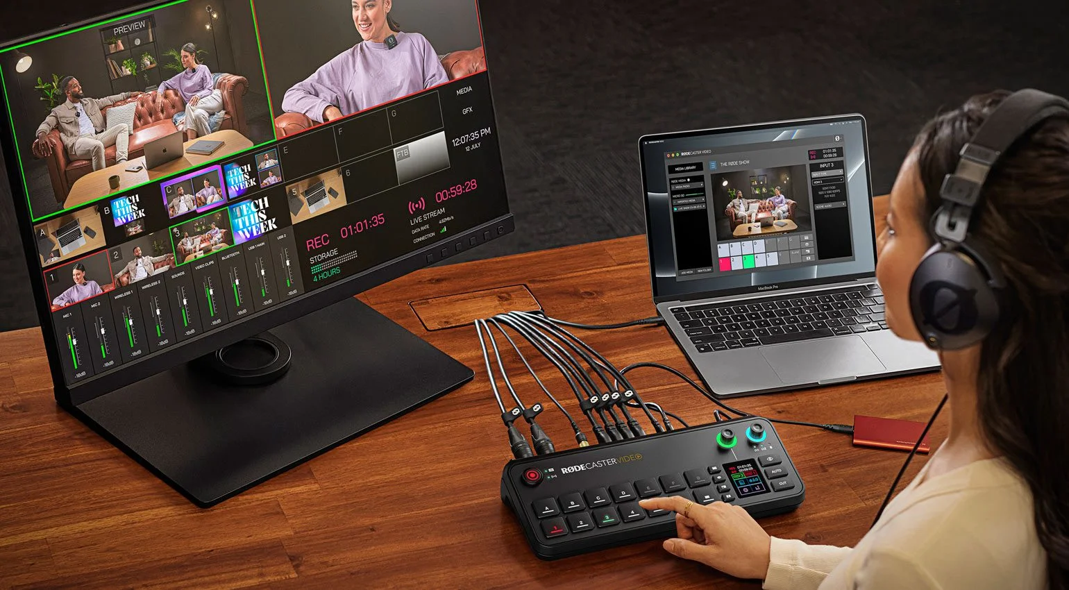 Operación de streaming